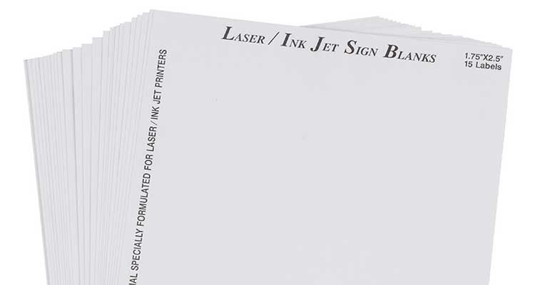 Laser & Ink Jet Labels