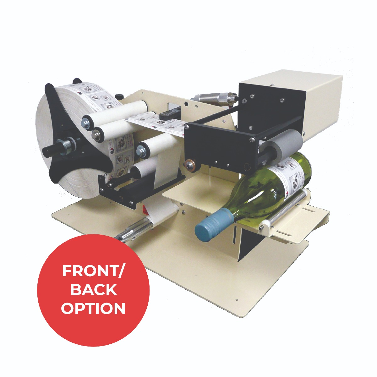 Take-A-Label TAL-3100R Electric Round product applicator with Front/Back Option