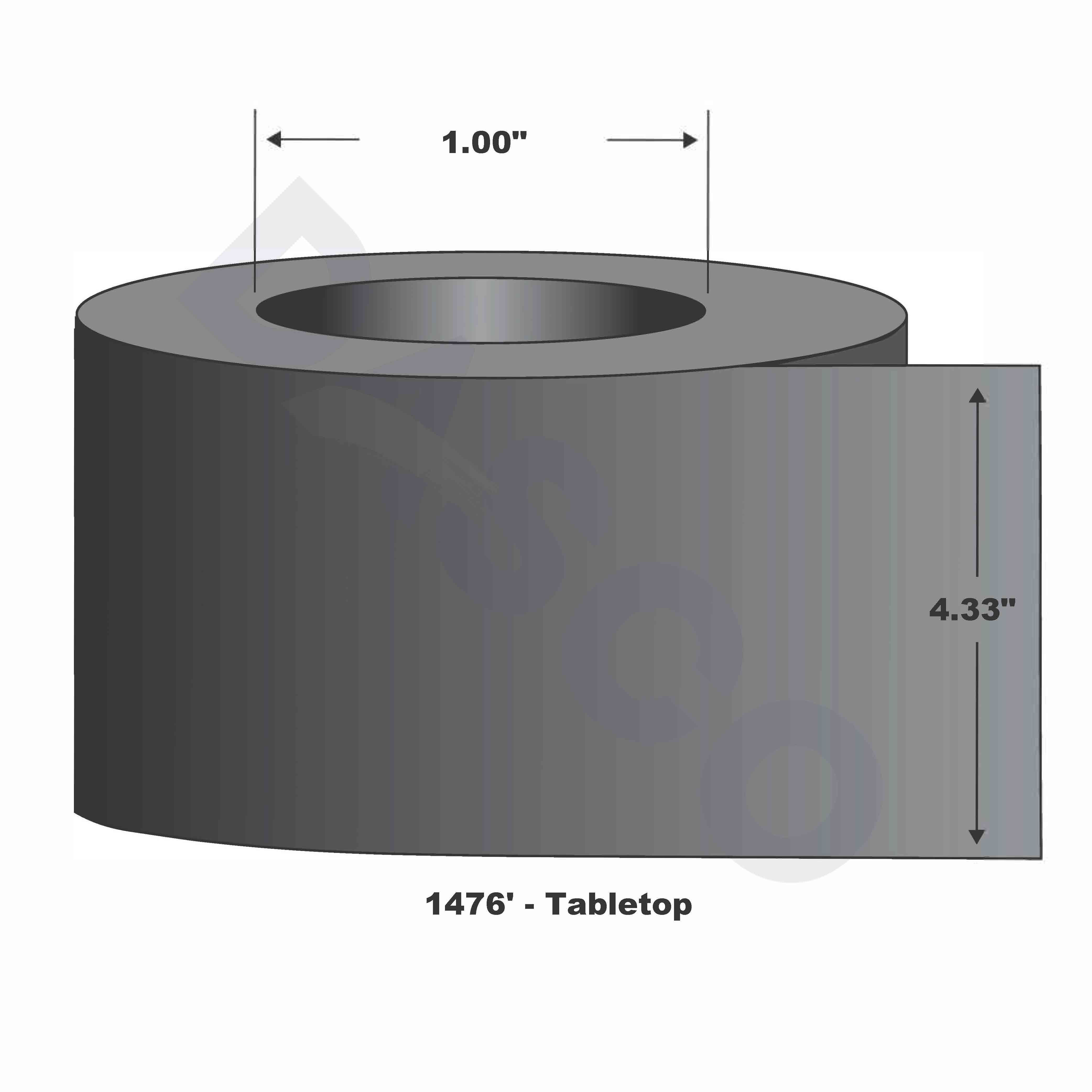 Wax Ribbon w/ Printhead Cleaner-4.33