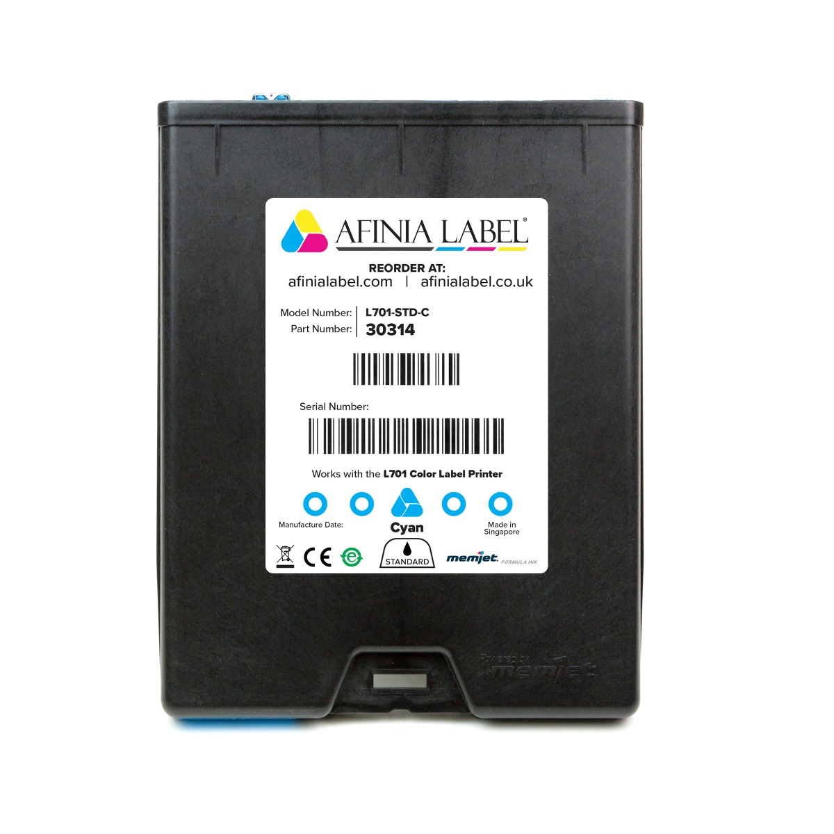 Afinia L701 Cyan Ink Cartridge