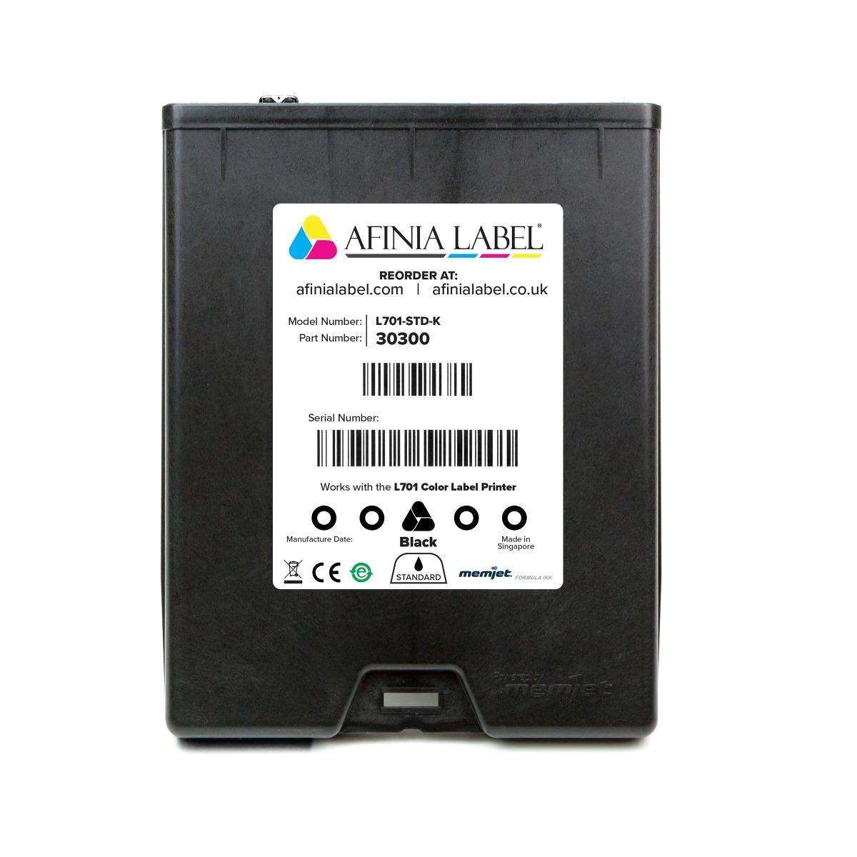 Afinia L701 Black Ink Cartridge