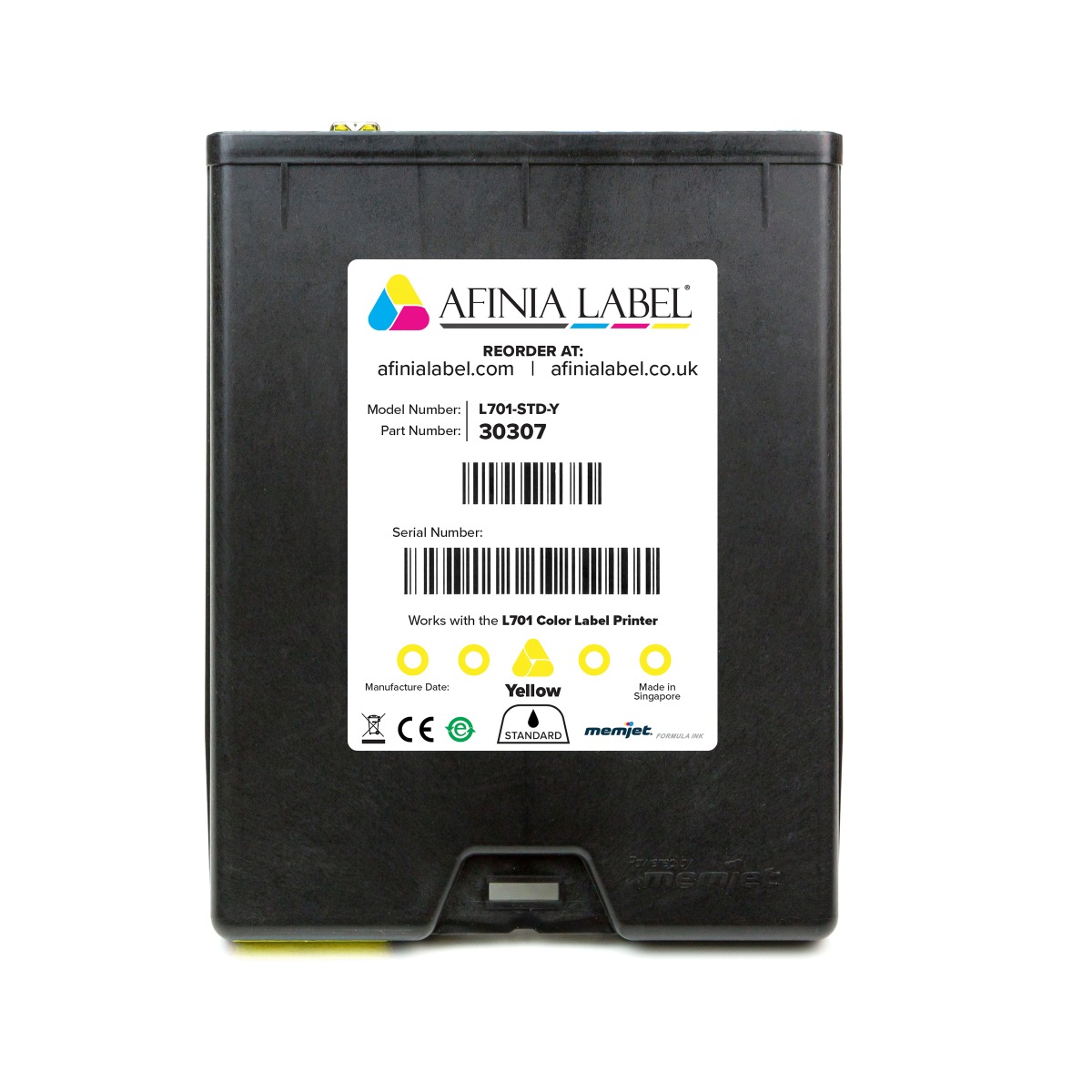 Afinia L701 Yellow Ink Cartridge