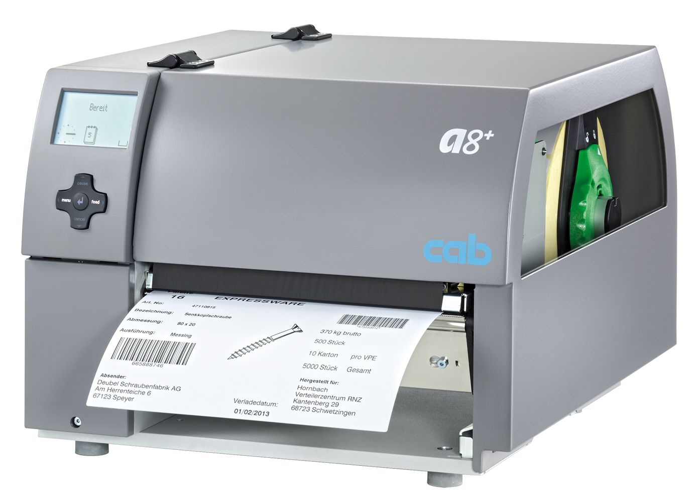 cab A8+ Industrial Printer-300 dpi