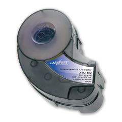 Polyester FreezerBondz Circle Label for IDXPERT/LABXPERT-0.375"-White-300/CT