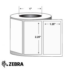 Paper Label-2.25x1.25-White-2100/RL 12/CS