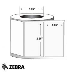Paper Label-Direct Thermal-2.25"x1.25"-White-260/RL 12/CS
