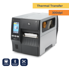 ZT411 Industrial Printer -  TT - 300 dpi -  Cutter