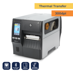 ZT411 Industrial Printer -  TT - 300 dpi -  Peel Present - Internal Rewinder