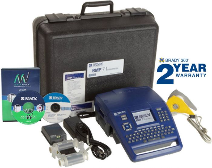 Brady BMP71 Portable Printer w/ Markware Lean Software-300 dpi | Dasco