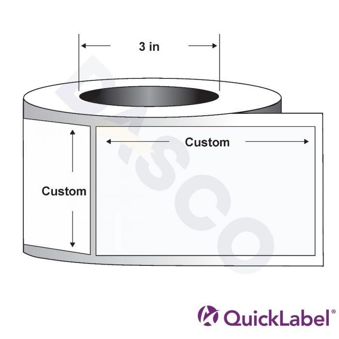semi gloss label paper