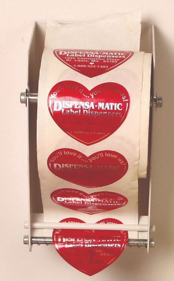 Dispensa-Matic DML-450 4.5" Manual Label Dispenser FNOB 