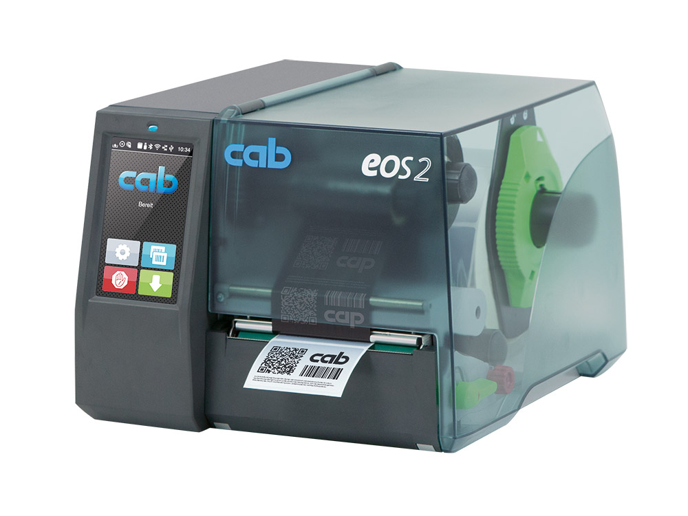 Cab EOS2 Compact 300dpi Thermal Transfer Label Printer