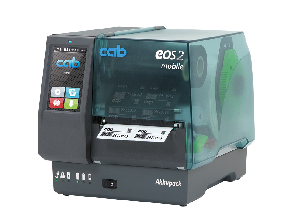 aspekt provokere Hover cab EOS 2/300 Industrial Mobile Printer-300 dpi (Printer Only) | Peak  Technologies