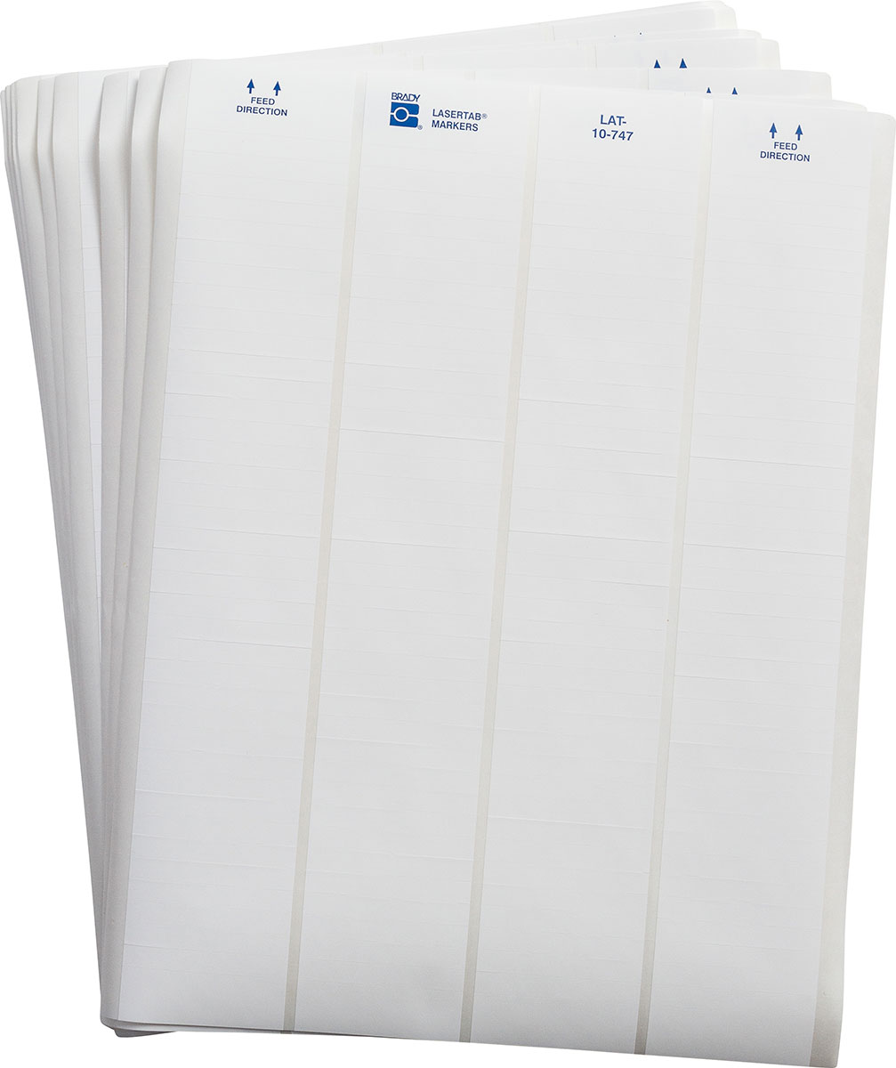 Polyester LaserTab Label for Laser Printers-1.875