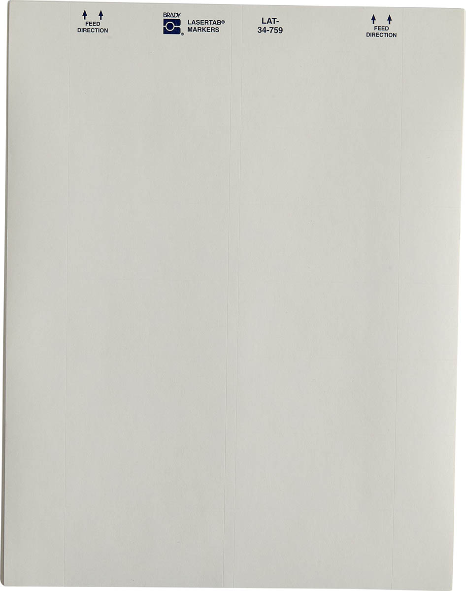 Paper LaserTab Label-3.00