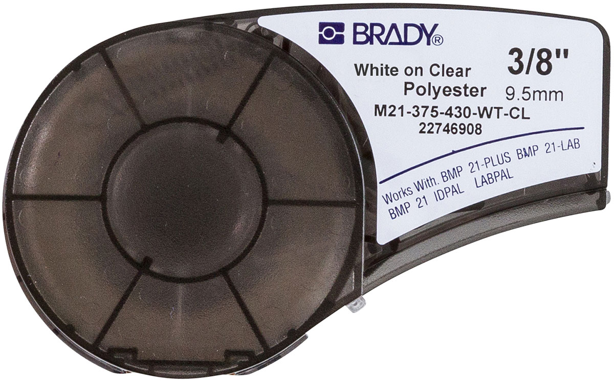 Polyester Label for BMP21/IDPAL/LABPAL-0.375