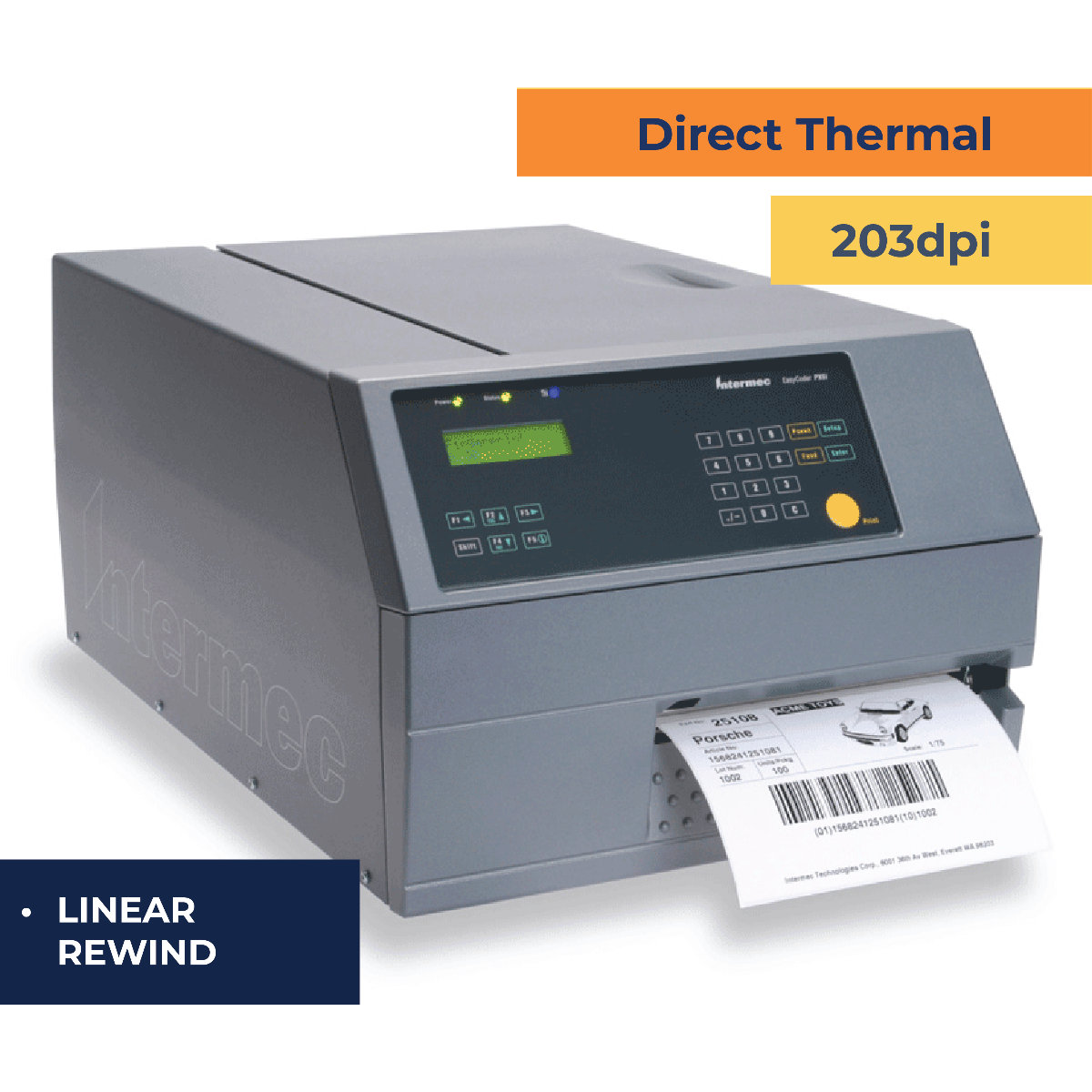 Honeywell PX6i Industrial Printer - 203 dpi