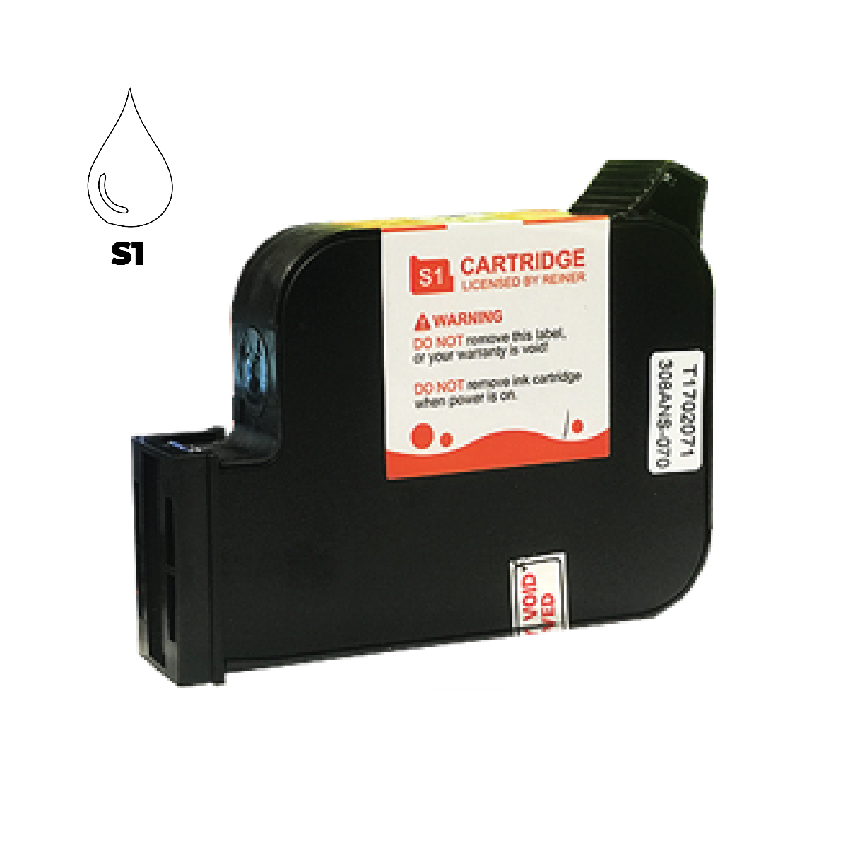 Anser S1 White Ink Cartridge (42ml) Solvent Based