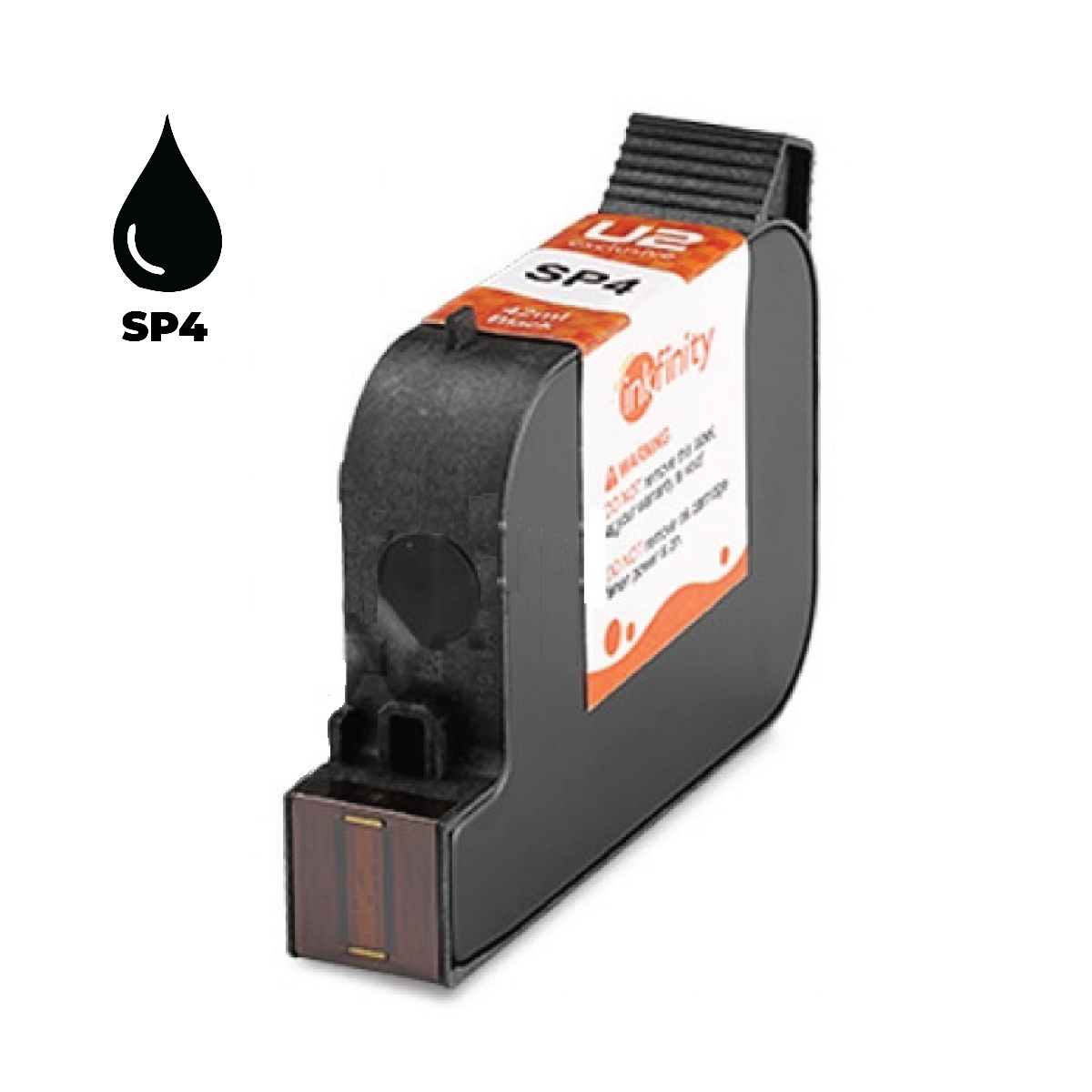 Anser SP4 Black Ink Cartridge (42ml) Water Based