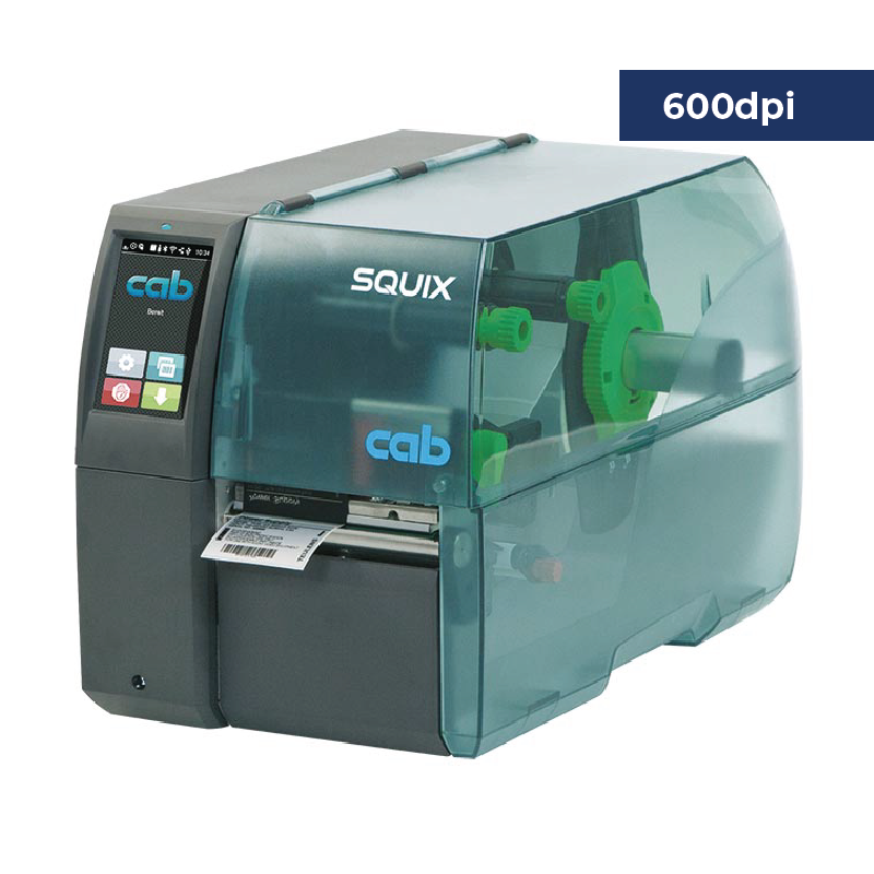 faldskærm facet Sidelæns Cab Squix 4 / 600 Printer - 600 dpi | Peak Technologies