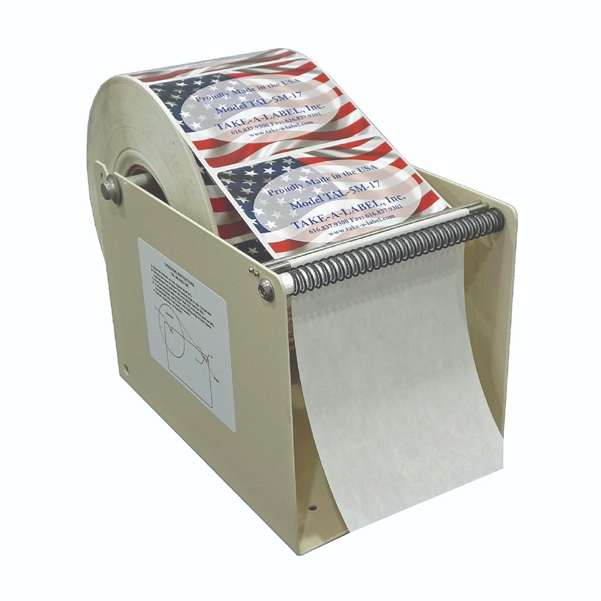 Take-A-Label TAL-5M Manual Label Dispenser