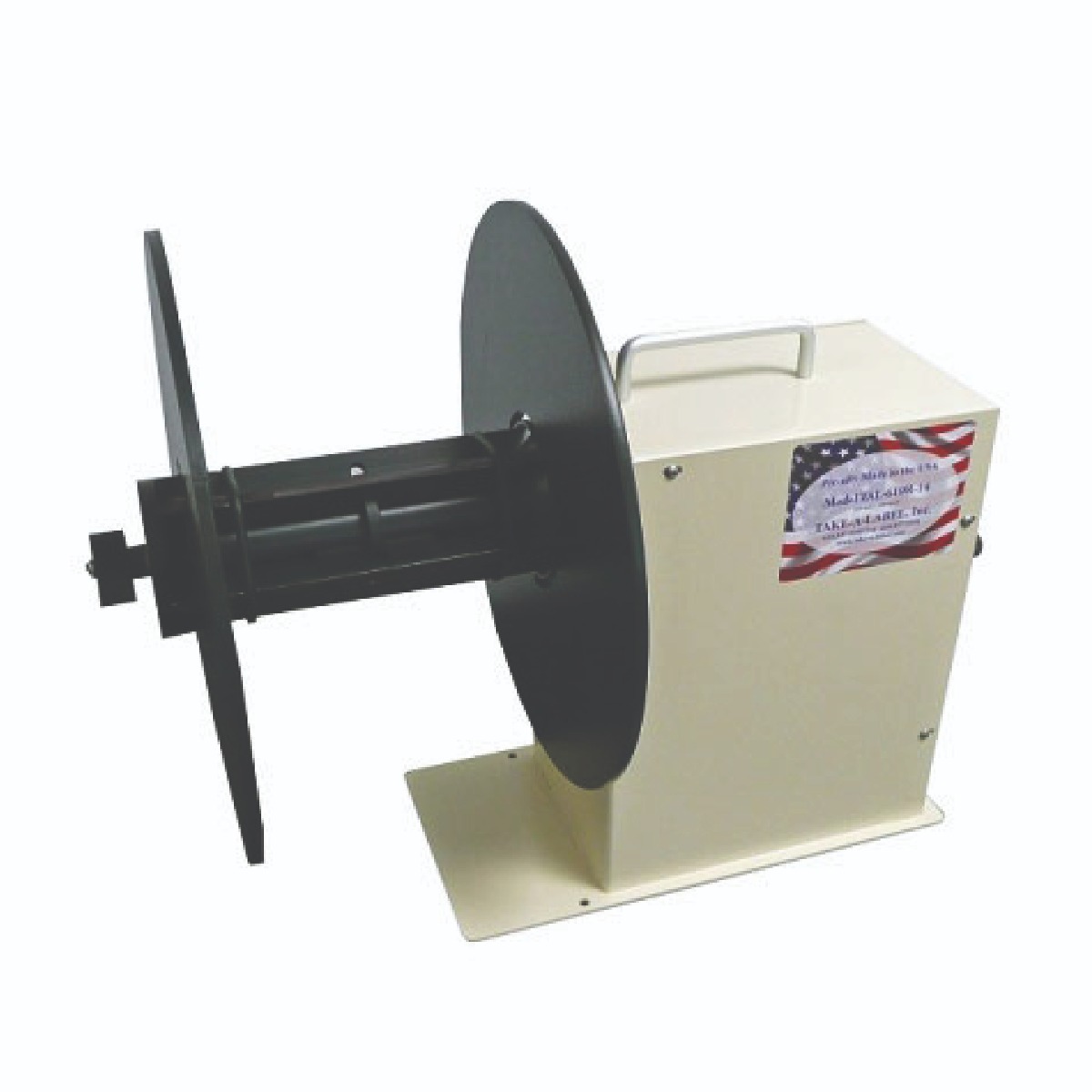 Take-A-Label TAL-610R Electric Table Top Rewinder with 6