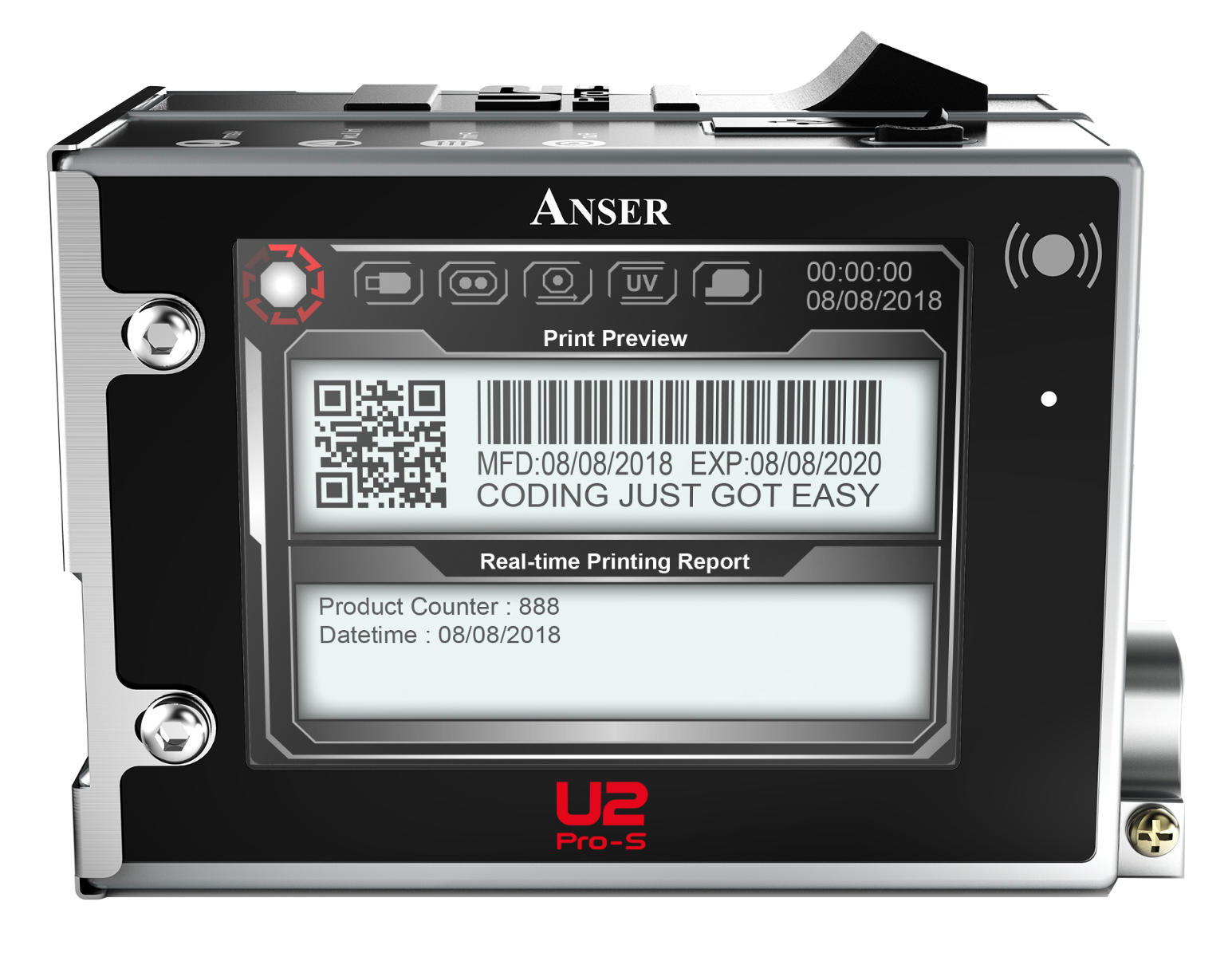 Anser U2 Pro-S Inkjet Printer