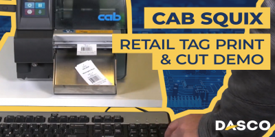 Cab Squix Retail Tag Print and Cut Demonstration